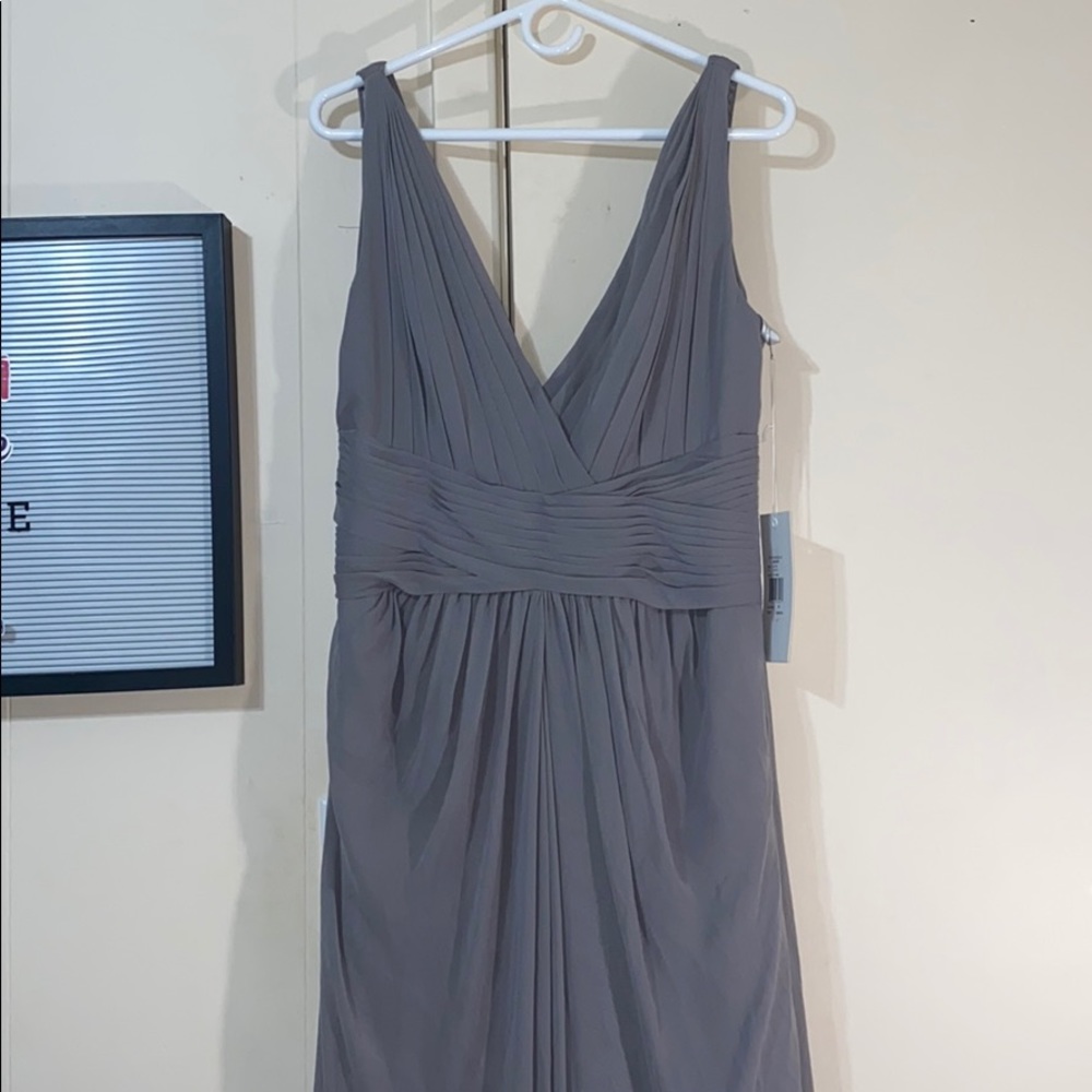 Grey formal dress